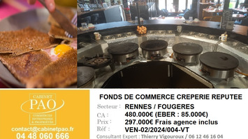 Vente - Restaurant - Crêperie - Ille-et-Vilaine (35)
