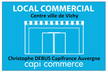 Vente de murs de boutique - Vichy (03200)