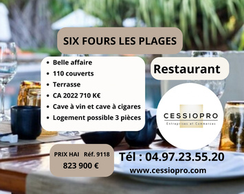 Vente - Restaurant - Six-Fours-les-Plages (83140)