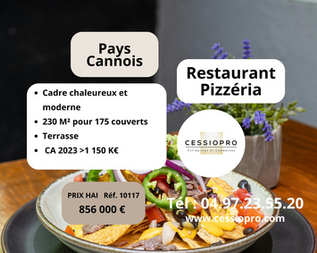 Vente - Restaurant - Pizzeria - Montauroux (83440)