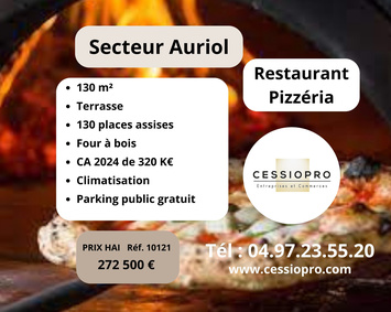 Vente - Restaurant - Pizzeria - Auriol (13390)