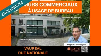 Vente de murs de boutique - Vaureal (95490)
