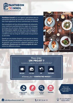 Vente - Bar - Restaurant - Café - Cave à vins - Vins et spiritueux - Paris 3ème (75003)-photo-3