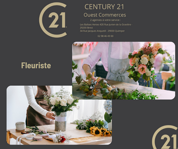 Vente - Fleuriste - Location de biens personnels et domestiques - Quimper (29000)-photo-2