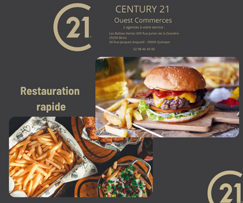 Vente - Restaurant rapide - Quimper (29000)