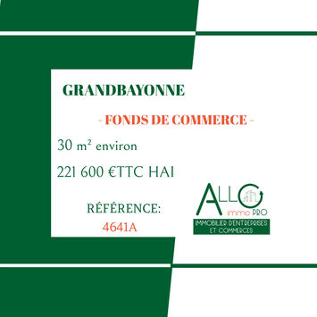 Vente - Restaurant rapide - Sandwicherie - Snack - Bayonne (64100)