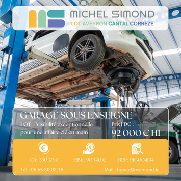 Vente - Carrosserie - Garage - Lot (46)