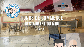 Vente - Restaurant - Restaurant du midi - Nay (64800)