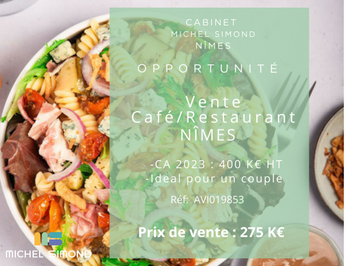 Vente - Hôtel - Restaurant - Restaurant rapide - Café - Snack - Gard (30)