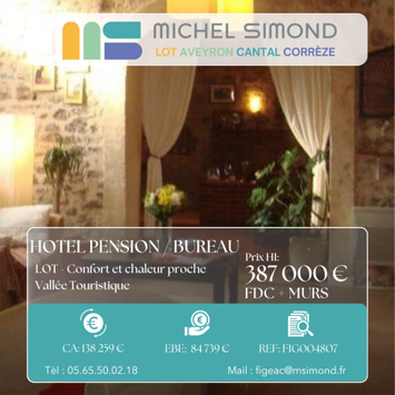 Vente - Bar - Hôtel - Restaurant - Licence IV - Lot (46)