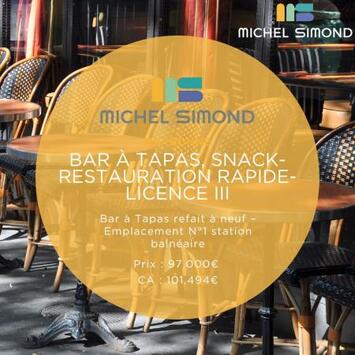 Vente - Bar - Restaurant rapide - Licence III - Snack - Aude (11)