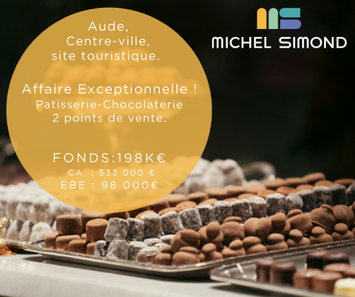 Vente - Boulangerie - Pâtisserie - Traiteur - Chocolaterie Chocolatier - Aude (11)