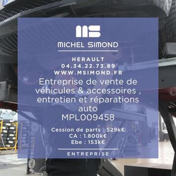 Vente - Garage - Pièces Détachées - Hérault (34)