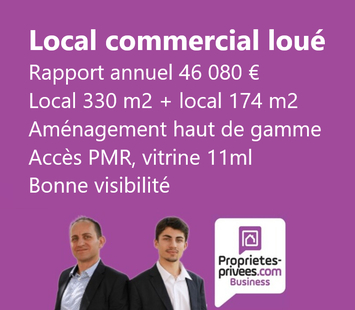 Vente de murs de boutique - Nièvre (58)