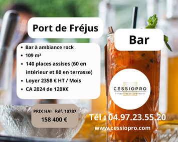 Vente - Bar - Frejus (83600)