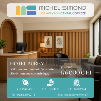 Vente - Hôtel - Lot (46)