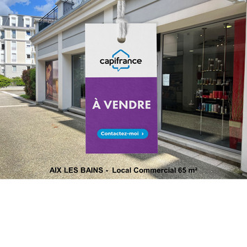 Vente de murs de boutique - Aix-les-Bains (73100)