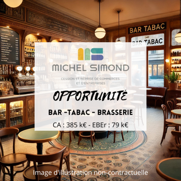 Vente - Bar - Brasserie - Restaurant - Tabac - FDJ - Licence IV - Loto - Morbihan (56)