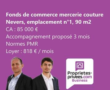 Vente - Mercerie - Nièvre (58)