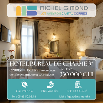 Vente - Hôtel - Service à la personne - Corrèze (19)-photo-1