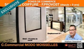 Vente - Salon de coiffure - Moisselles (95570)
