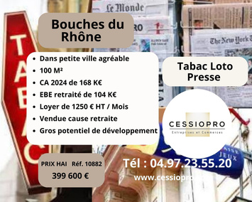 Vente - Tabac - Loto - Presse - Martigues (13500)