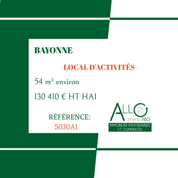 Vente de murs de boutique - Bayonne (64100)