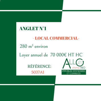 Location Local Commercial - Anglet (64600)