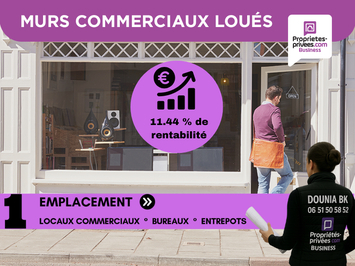 Vente de murs de boutique - Oise (60)