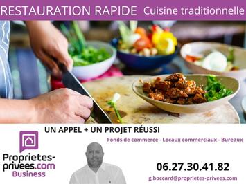 Vente - Restaurant - Restaurant rapide - Snack - Rhône (69)