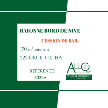 Location Local Commercial - Bayonne (64100)