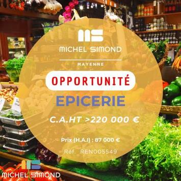 Vente - Alimentation - Epicerie - Superette - Mayenne (53)