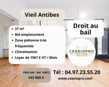 Location Local Commercial - Antibes (06600)