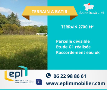 Vente Terrain ZI / ZA - Saint-Denis (11310)