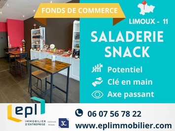 Vente - Sandwicherie - Limoux (11300)