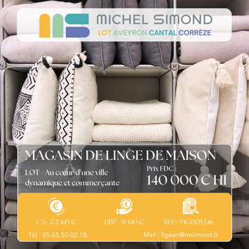 Vente - Ameublement - Décoration - Linge de maison - Lot (46)