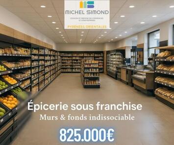 Vente - Alimentation - Epicerie - Superette - Pyrénées-Orientales (66)