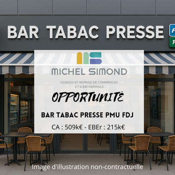 Vente - Bar - Brasserie - Tabac - FDJ - Loto - PMU - Presse - Morbihan (56)