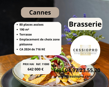Vente - Brasserie - Cannes (06400)