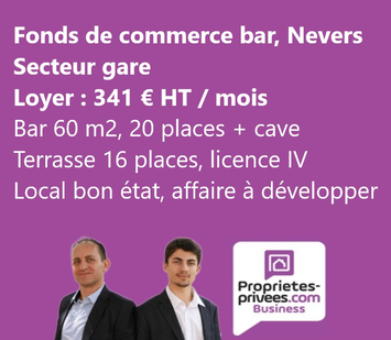 Vente - Bar - Nièvre (58)