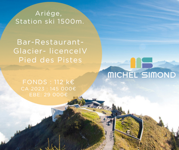 Vente - Restaurant d'altitude - Restaurant rapide - Ariège (09)