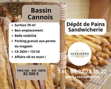 Vente - Boulangerie - Sandwicherie - Terminal de cuisson - La Roquette-sur-Siagne (06550)-photo-1