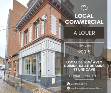 Location Local Commercial - Bethune (62400)
