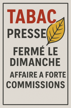 Vente - Tabac - FDJ - Librairie - Loto - Presse - Manche (50)