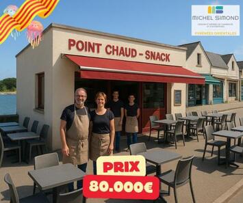 Vente - Restaurant rapide - Snack - Terminal de cuisson - Pyrénées-Orientales (66)