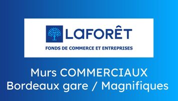 Vente de murs de boutique - Bordeaux