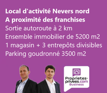 Vente Entrepôt / Local d'activités - Nièvre (58)
