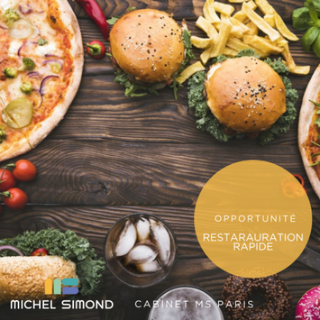 Vente - Restaurant rapide - Pizzeria - Crêperie - Snack - Paris (75)