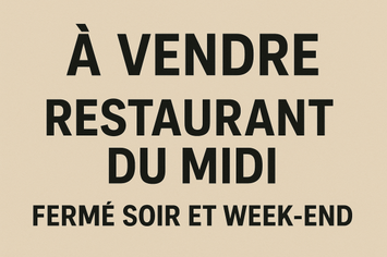 Vente - Restaurant - Restaurant du midi - Licence IV - Manche (50)