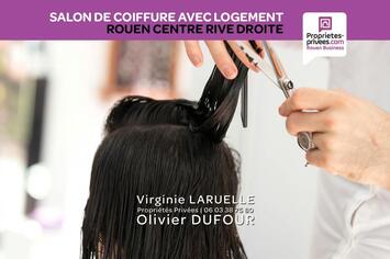 Vente - Salon de coiffure - Seine-Maritime (76)-photo-1